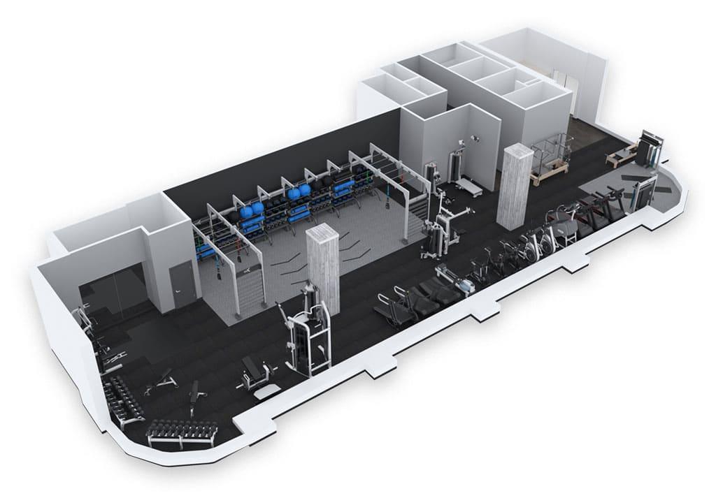 3D Gym Designs