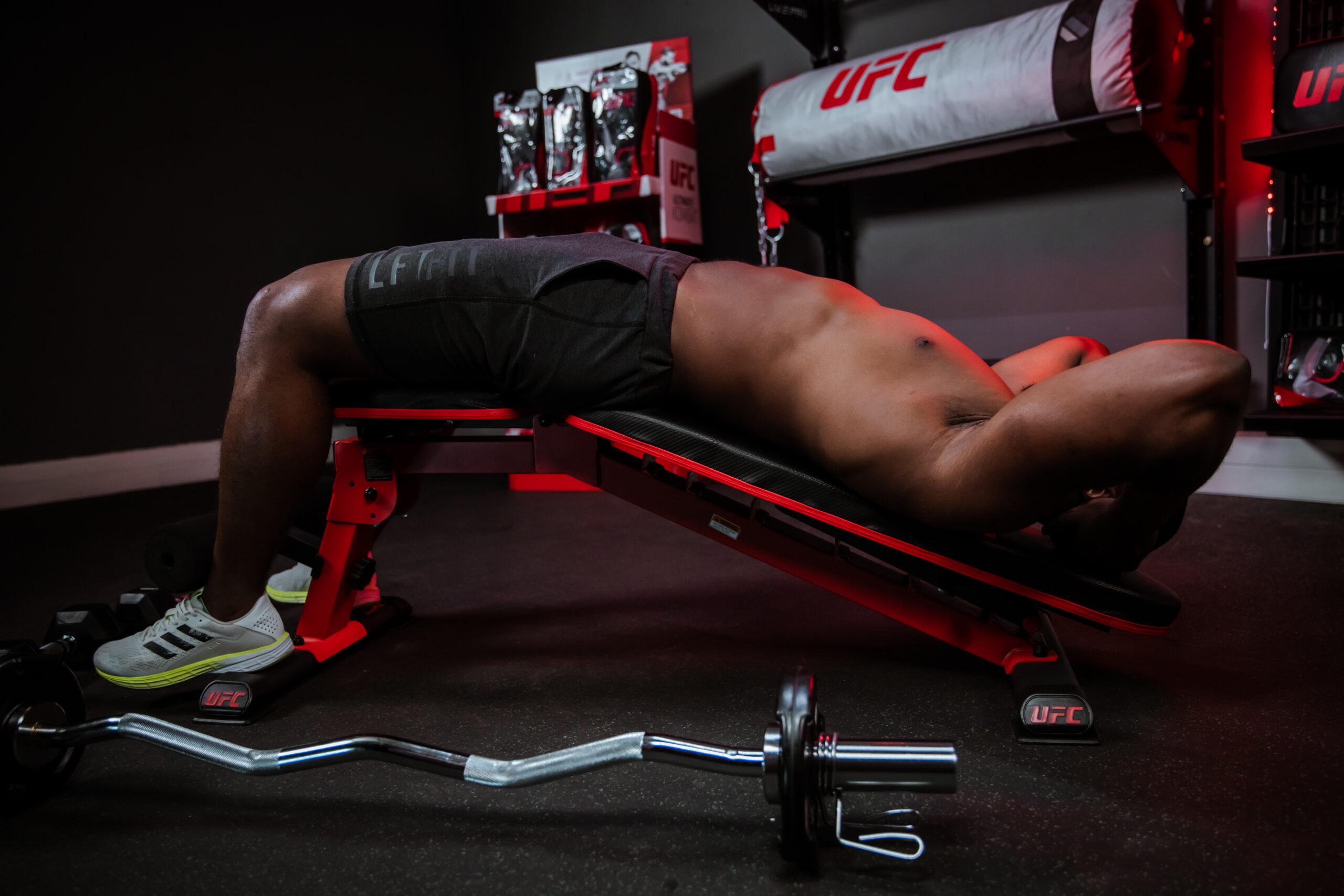 Ufc Folding Adjustable Fid Gym Bench - Image 8