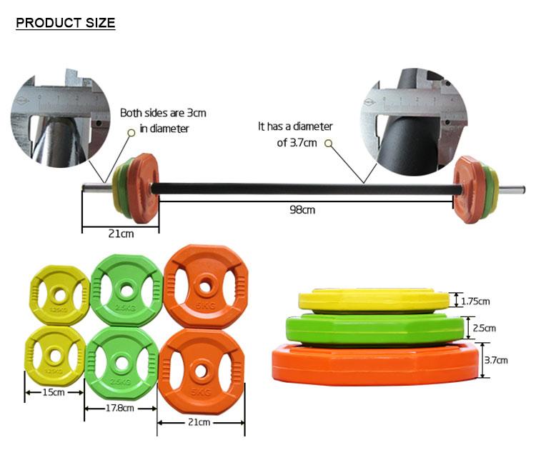 20kg Barbell Pump Set - Image 2