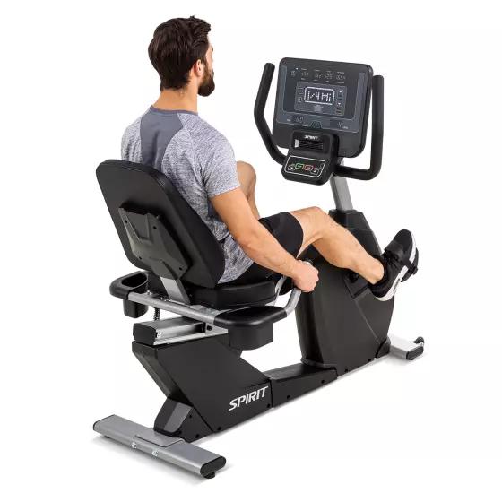 Spirit CR800 Commercial Recumbent Bike - Image 3