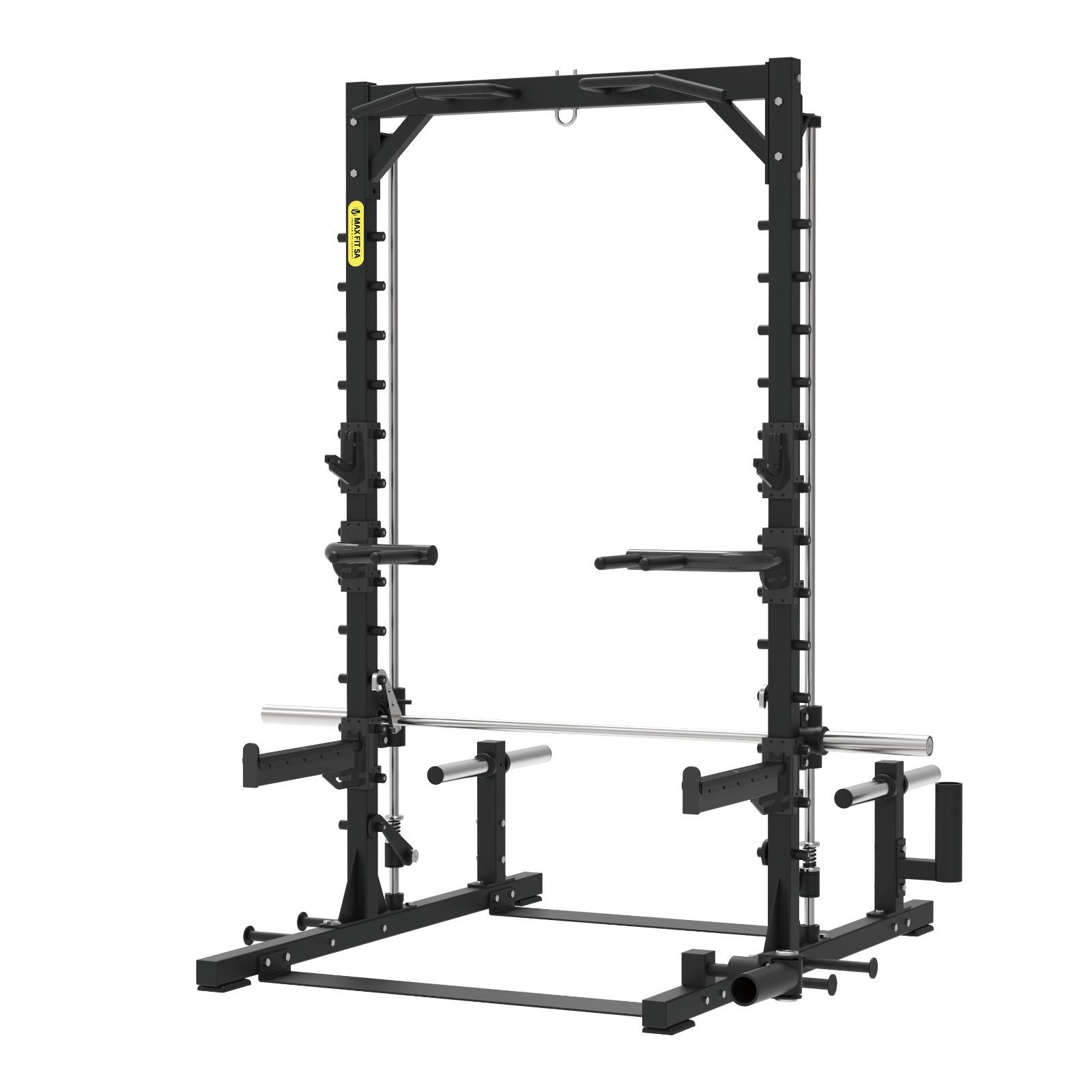 MX Squat Rack and Smith Machine Combo (Plate Loaded)