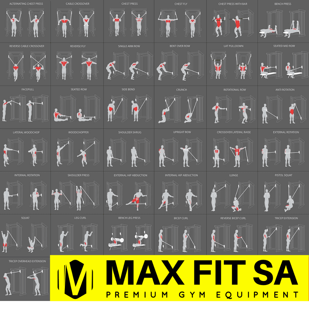 MultiFunctional Trainer and Smith Machine Combo (Pin Loaded) - Image 3