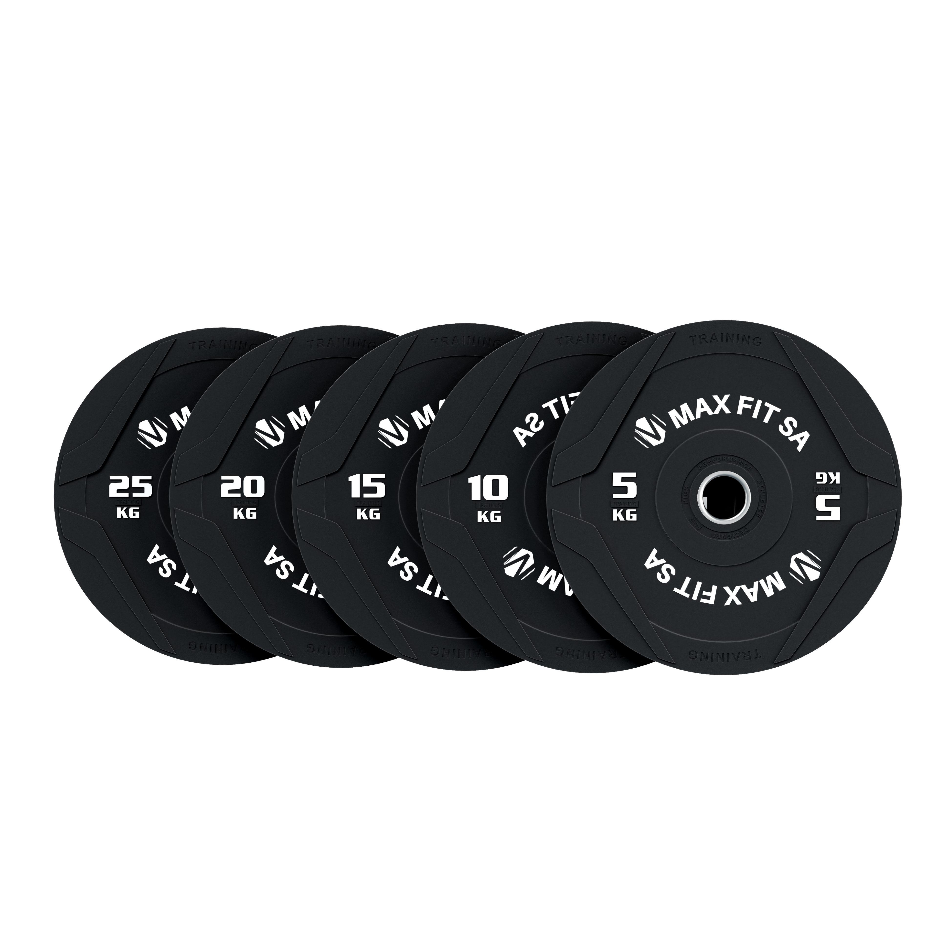 MaxFit Rubber Bumper Plates