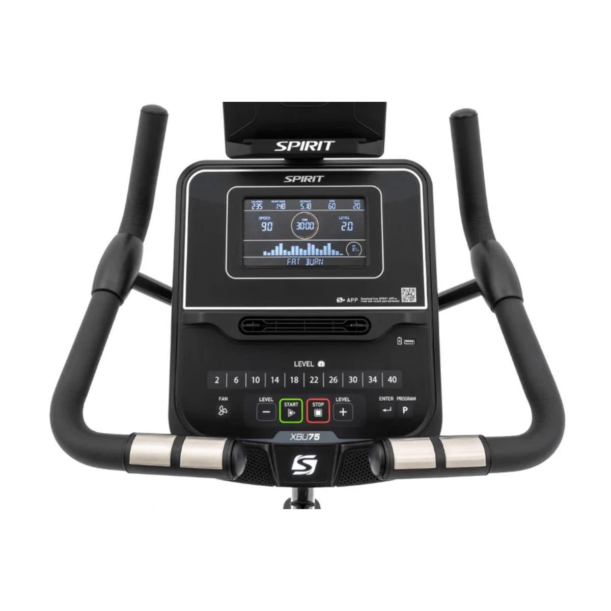 Spirit XBU75 Light Commercial Upright Bike - Image 2