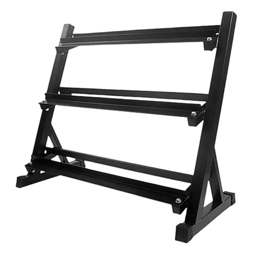 Three-Tier Dumbbell Rack